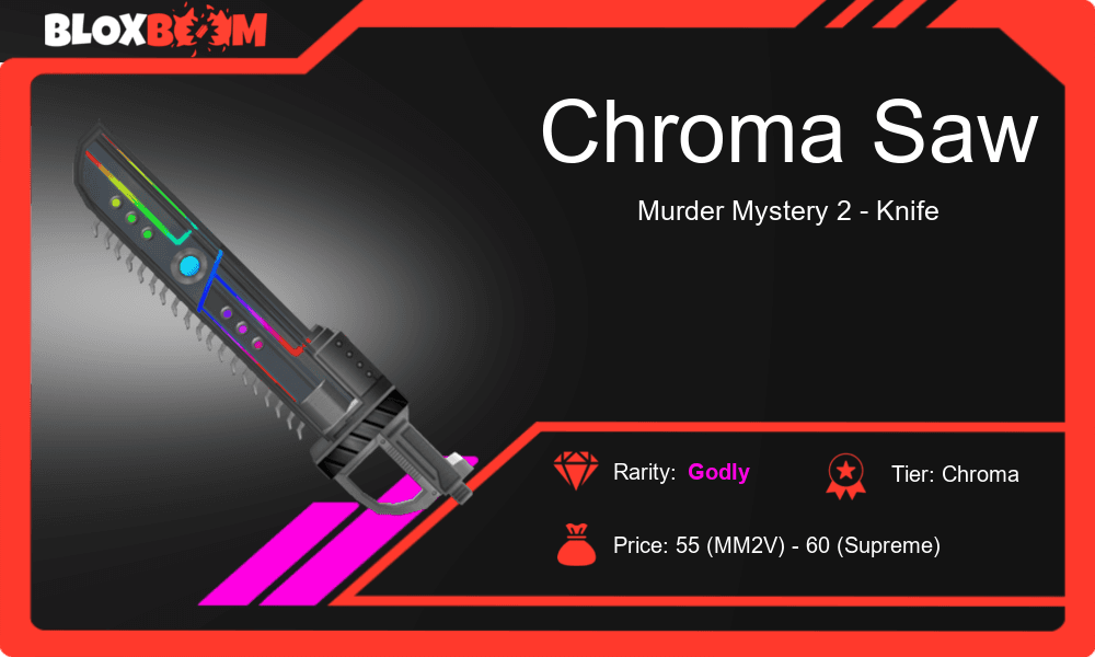 Chroma Saw in Roblox MM2: Ultimate Guide to the Hot Item, How to Obtain ...